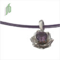 Lotus Amethyst Necklace SALE