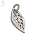 Leaf Charm Sterling Silver