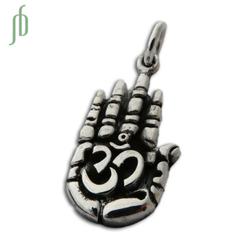 Om Hand Pendant
