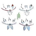 Gem-asana Complete Set: Yoga Jewelry