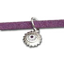 Crown Chakra Charm Anklet or Bracelet Free Size
