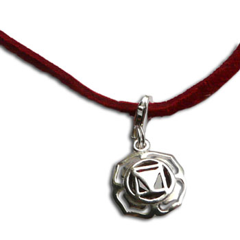 Root Chakra Anklet Red Adjustable Silver Clasp 9 to 10 Inches #2