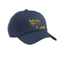 ORGANIC Cotton Feathered Pipe Ranch Baseball Cap Pacific Blue