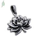 Water Lily Pendant Silver